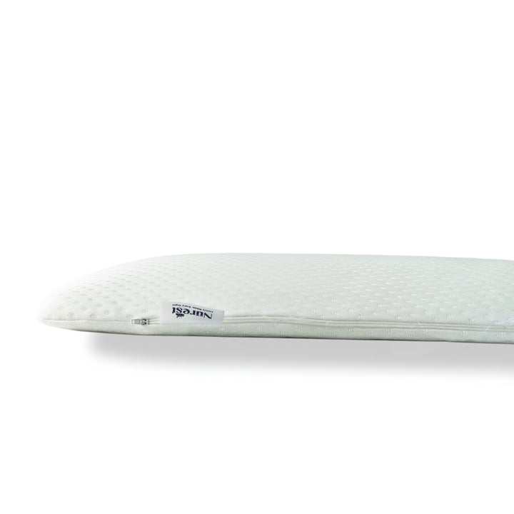Ultra-Thin Memory Foam Pillow – Slim Support for Stomach & Back Sleepers