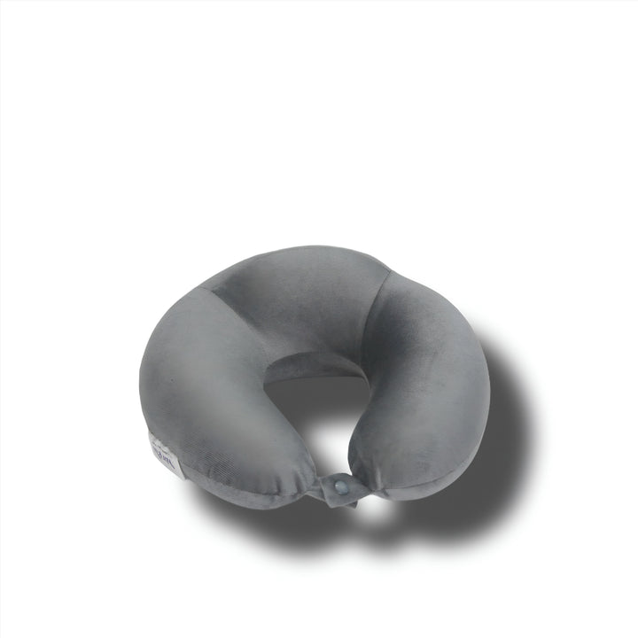 Back-Raised Memory Foam Neck Pillow – Elevated Comfort & Support